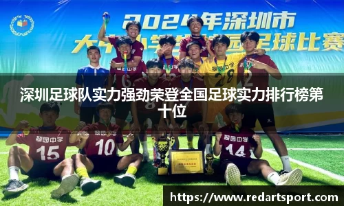 深圳足球队实力强劲荣登全国足球实力排行榜第十位