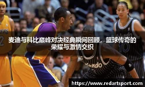 麦迪与科比巅峰对决经典瞬间回顾，篮球传奇的荣耀与激情交织