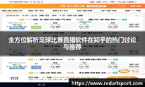 全方位解析足球比赛直播软件在知乎的热门讨论与推荐